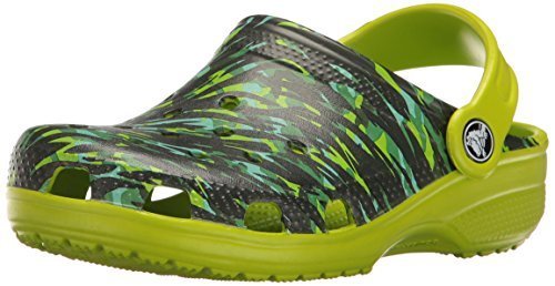 [クロックス] クラシック グラフィック クロッグ キッズ サンダル 204118 Volt Green C10(17.5cm),クロックス,キッズ,