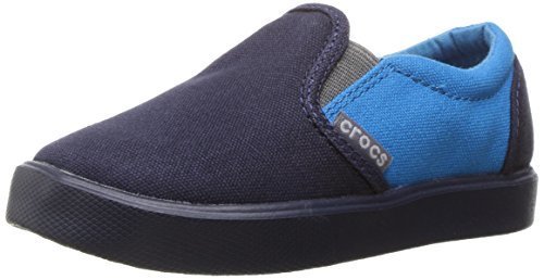 [クロックス] シティレーン スリップオン スニーカー キッズ 203520 Navy/Ocean J3(21.0cm),クロックス,キッズ,