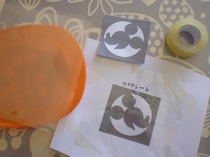 OPPシートを使ったキャラチョコの作り方,キャラチョコ,作り方,