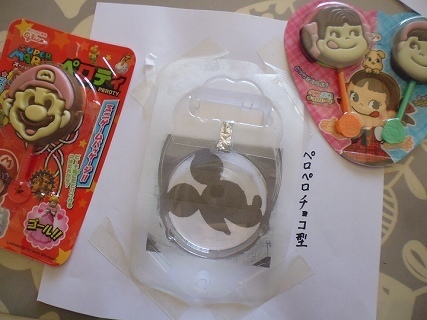 ペロペロチョコ型を使ったキャラチョコの作り方,キャラチョコ,作り方,