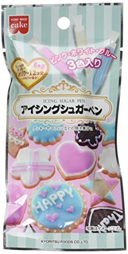 ホームメイド アイシングシュガーペン 33g(11g×3)×5袋,キャラチョコ,作り方,