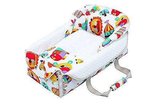 フジキ バッグdeクーファン ZOO(ズー) ホワイト クーファン オムツ替え お昼寝マット プレイマット バッグ 日本 0歳,旅行,お役立ち,グッズ