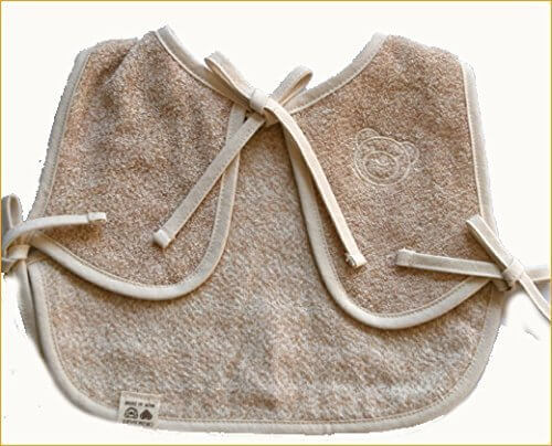 タオル製ベビー服　日本製のタオル製エプロン　ベスト、オーガニックコットン使用　ベスト　ポンチョ　エプロン　スタイ＝これは便利ベビー服 リバーシブルスタイ 出産祝いやギフトにもどうぞ (オーガニックコットン),スタイ,おすすめ,