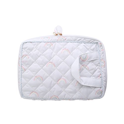 (ジェラートピケ)gelato pique レインボーキルティングオムツポーチ ジェラピケ(MI-ミント、Free),おむつ,ポーチ,