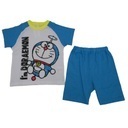 ドラえもん　半袖パジャマ　メッシュ（サックス×95cm）,ベビー,パジャマ,おすすめ