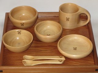 お食い初め食器　出産祝い　ベビー食器★お食い初め食器セット１トレイ付　絵と名前入り津田瑞苑,出産祝い,食器,