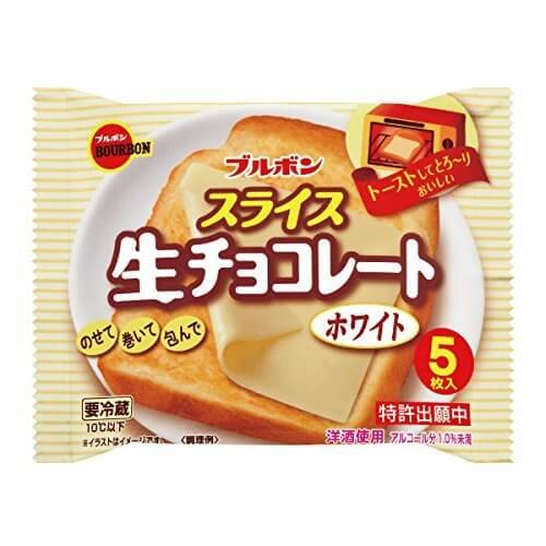 ブルボン スライス 生チョコレートホワイト 12袋入,スイーツ,レシピ,