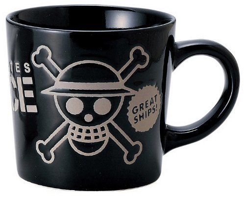 ワンピース 撥水 マグ 黒 (海賊旗) 121143,ワンピース,グッズ,
