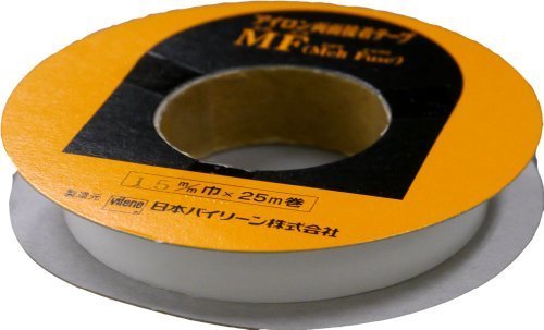 バイリーン アイロン両面接着テープ MF 15mm×25m,手作り,お守り,