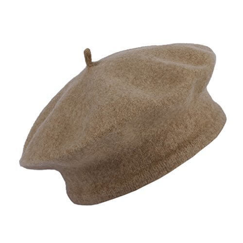 EOZY シンプル ベレー帽 ベビー キャップ キッズハット 女の子 ガールズ 無地タイプ 子供用帽子 40-46cm 心地良い ラクダ色,ベビー,ベレー帽,おすすめ