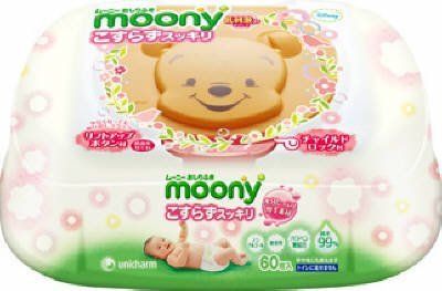 ムーニー おしりふきこすらずスッキリ 本体 60枚,おしりふき,おすすめ,