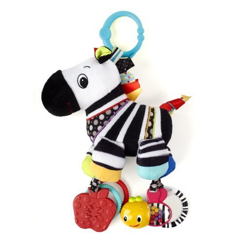 Bright Starts ブライトスターツ ベビーカー用おもちゃ センサリー・プラッシュ・パルズ(しまうま) (9078) by Kids II,おもちゃ,ベビーカー,