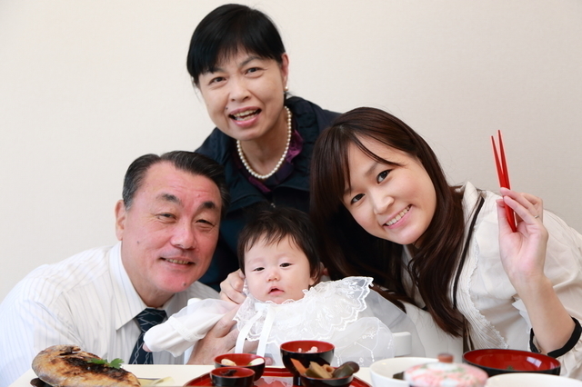 3世代でお食い初め,お食い初め,メニュー,