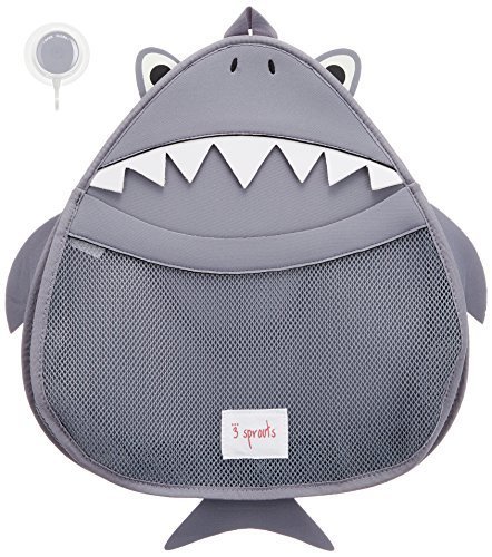 スリースプラウツ 3Sprouts お風呂収納 バスストレージ シャーク,収納便利グッズ,おもちゃ,お風呂