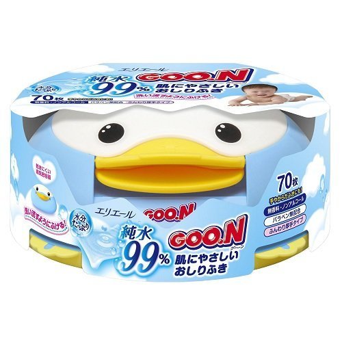 グーン 肌にやさしいおしりふき 本体 70枚,おしりふき,おすすめ,赤ちゃん