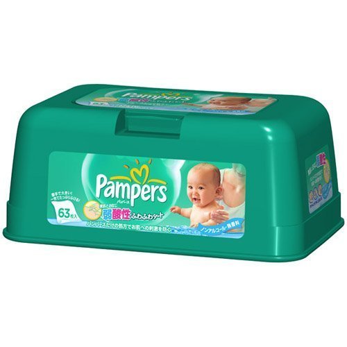 パンパース ふわふわシート 本体63P ×2セット,おしりふき,おすすめ,赤ちゃん