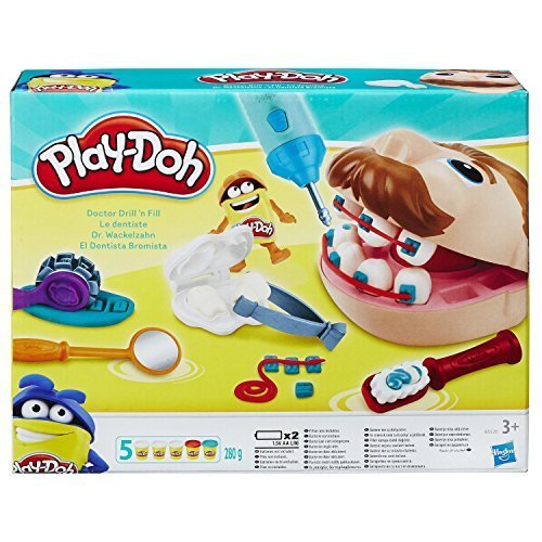[プレイ・ドー]Play-Doh Doctor Drill 'n Fill / ドクタードリルンフィル 小麦ねんど増量パック [並行輸入品],プレイ・ドー,