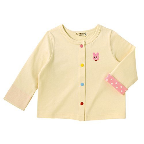 ミキハウス ホットビスケッツ (MIKIHOUSE HOT BISCUITS) カーディガン 71-5801-970 110cm アイボリ,UVカット,子供服,