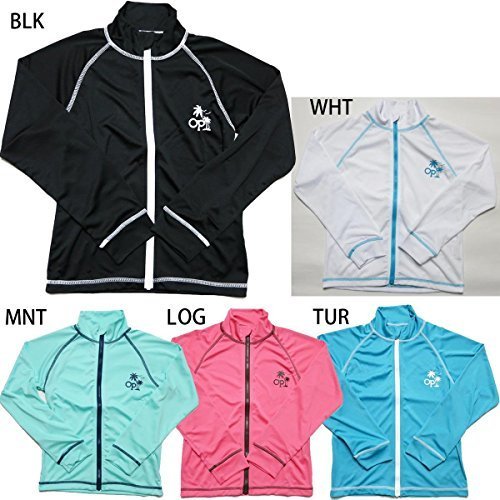 オーシャンパシフィック キッズ 長袖 ZIPラッシュガード 566430 （Jr）,UVカット,子供服,