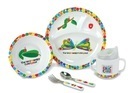 エリックカール　「はらぺこあおむし」　食器セット（ドット柄）　日本育児　（NI-6050006001）,はらぺこあおむし,食器,