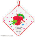 ハローキティ×はらぺこあおむし ループ付きハンドタオル(ハート),はらぺこあおむし,キティ,