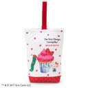 ハローキティ×はらぺこあおむし キルティングシューズバッグ(ハート),はらぺこあおむし,キティ,