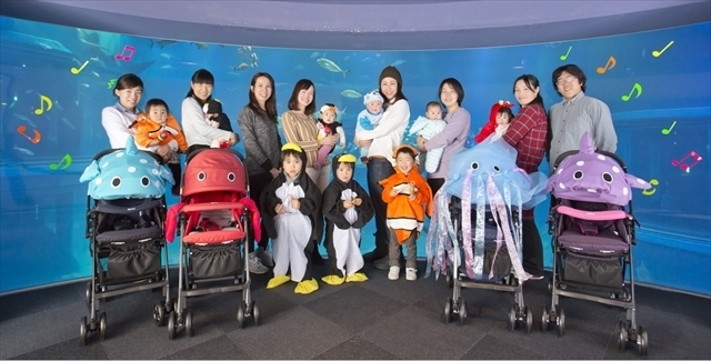 お出かけマリンアート,アップリカ,海遊館,赤ちゃん