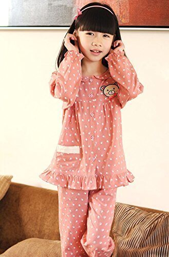 (チェリーレッド) CherryRed 子供 女の子 ファション パジャマ ルームウェア 部屋着 寝間着 上下2点セット 長袖 フリース 春秋向け リラックス 快適 気持ち良い チェック コットン 165 ピンク,キッズ,フリース,