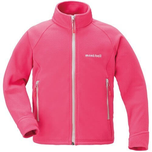 モンベル シャミース ジャケット Kid's 90-120 アザレア(AZ) 90,キッズ,フリース,