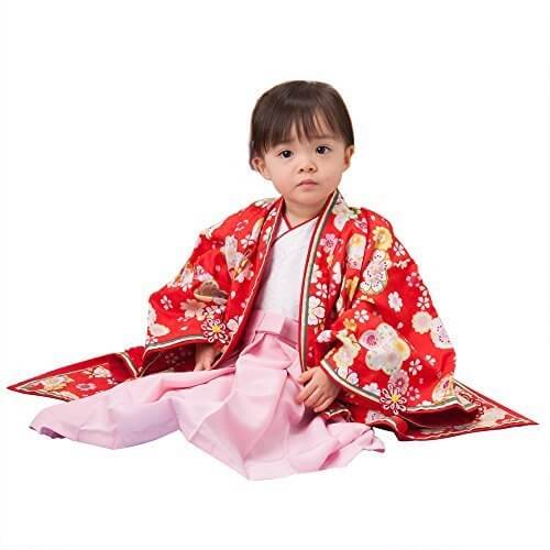 女の子ベビー着物 十二単風衣裳 お姫さま 赤 100日（３ヶ月）-1才（60cm前後） 一体型 中国製,赤ちゃん,着物,