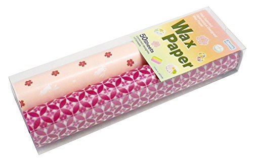 シーズン 和風デザイン WAXペーパースタンダードサイズ はんなりセット 50枚入り PG-962,お弁当,ワックスペーパー,