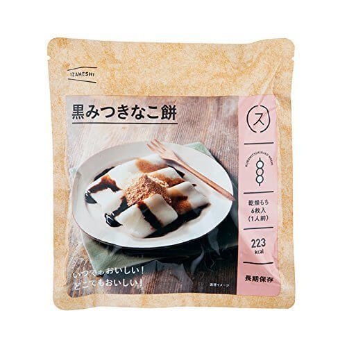 イザメシ IZAMESHI 黒みつきなこ餅,イザメシ,