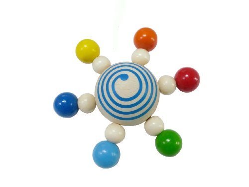 HEIMESS スターコマ カラー HM9703,赤ちゃん,おもちゃ,木