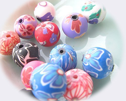 穴あき 丸型 樹脂 セラミック ビーズ パーツ 12ミリ 150個 まる,手作り,ヘアアクセ,