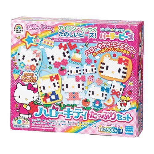 パーラービーズ ハローキティ たっぷりセット,おもちゃ,ビーズ,