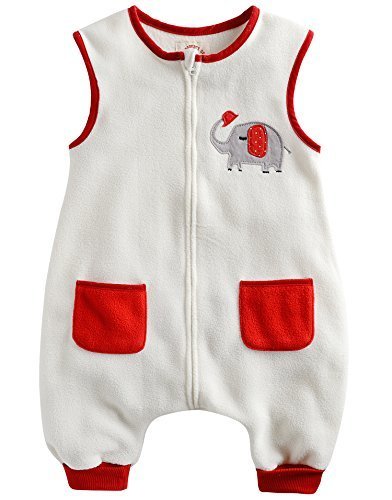 [VaenaitBaby]キッズ女の子ベービーブランケット毛布フリース寝袋スリーパーパジャマスリーブバッグWhite Elephant S,出産祝い,名入れ,