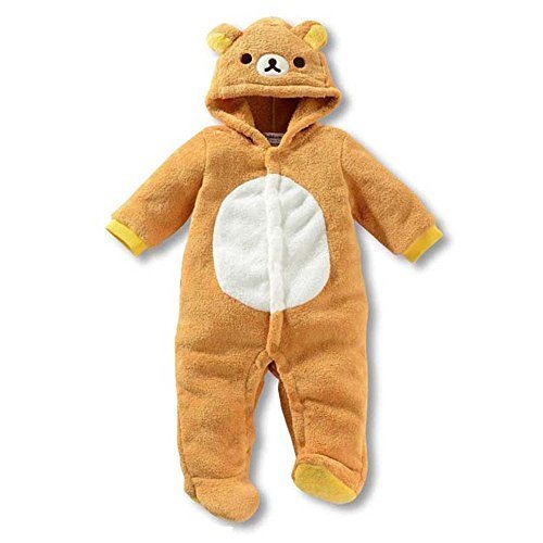 カバーオール リラックマ Rilakkuma フリースタイプ カバーオール 防寒 出産祝い プレゼント rkm-fleece-kb3z 50cm リラックマ,赤ちゃん,カバーオール,