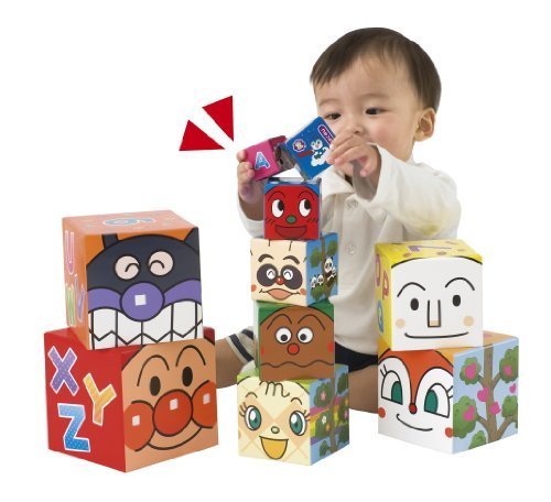 アンパンマン かさねていれてかぞえてABCキューブ,アンパンマン,おもちゃ,