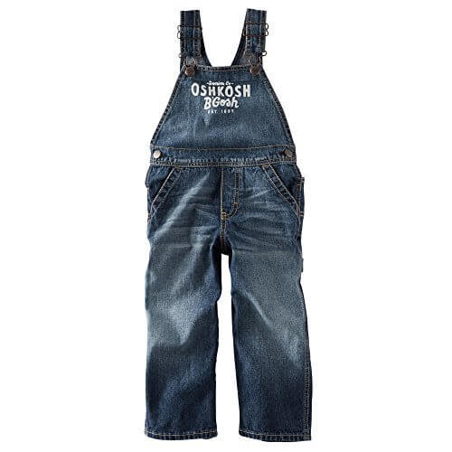 オシュコシュ　OshKosh　ビッグロゴ　オーバーオール　デニム　パンツ　男女兼用　男の子　女の子　オーバーオール　ジーパン (18M),ベビー,オーバーオール,