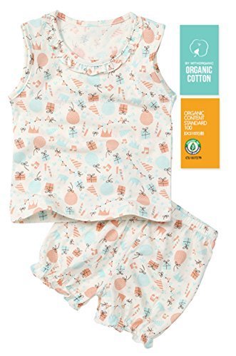【あるこんたるこん】オーガニック ベビー キッズ ルームウェア パティ 女の子 パジャマ (80),子供服,パジャマ,
