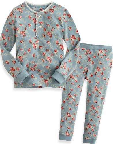 [Vaenait Baby]キッズ12ヶ月-9歳綿100％ルームウェア長袖パジャマ上下セット Long Lacy Blue XL,子供服,パジャマ,