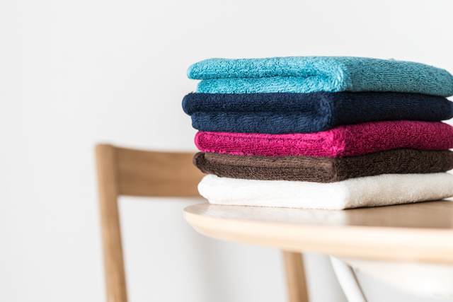 たくさんのタオル,ループ,タオル,