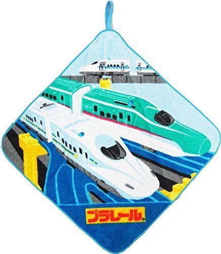 ループタオル　 プラレール1柄　 タオル ハンドタオル フェイスタオル お手拭きタオル コットン スポーツタオル ループ付き 保育園 幼稚園 小学校 子供 キッズ 遠足,ループ,タオル,