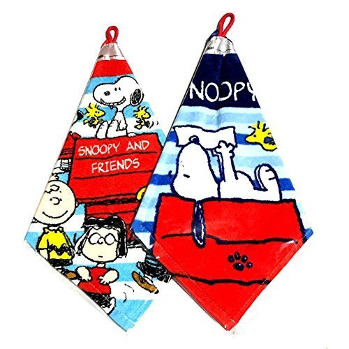 スヌーピー　ループタオル２枚セット,ループ,タオル,