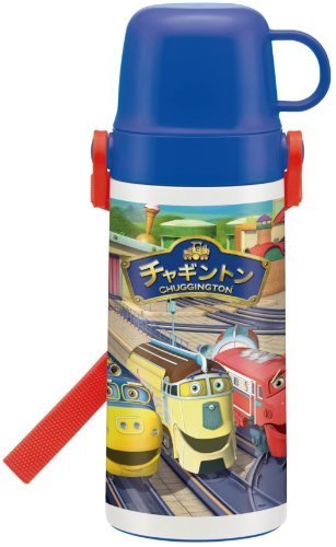 2WAY 中栓ステンレスボトル 400ml チャギントン,電車,アニメ,チャギントン