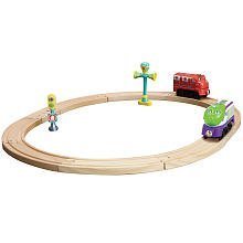チャギントン CHUGGINGTON 木製シリーズ はじめてセット LC56707 タカラトミーアーツ ラーニングカーブ【並行輸入】,電車,アニメ,チャギントン
