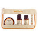 【送料無料！】エルバビーバ【erbaviva】 マミートラベルセット 4種（ポーチ付き）,ベビー,シャンプー,
