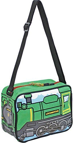 （ターンオーバー）TURN OVER キッズ トレイン ショルダーバッグ K-630 (GRN：グリーン/蒸気機関車 ),幼稚園,通園,バッグ