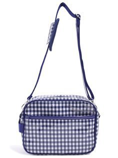 いつも一緒のmy通園バッグ　チェック大・紺　日本製　N0506100,幼稚園,通園,バッグ