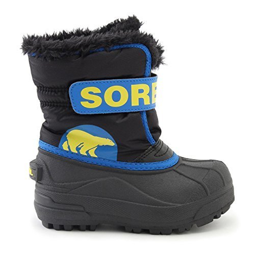 (ソレル)SOREL キッズ スノーブーツ チルドレンスノーコマンダー Snow Commander /1877 sorel1877 (18cm, 011-Black-SuperBlue),ベビー,ブーツ,